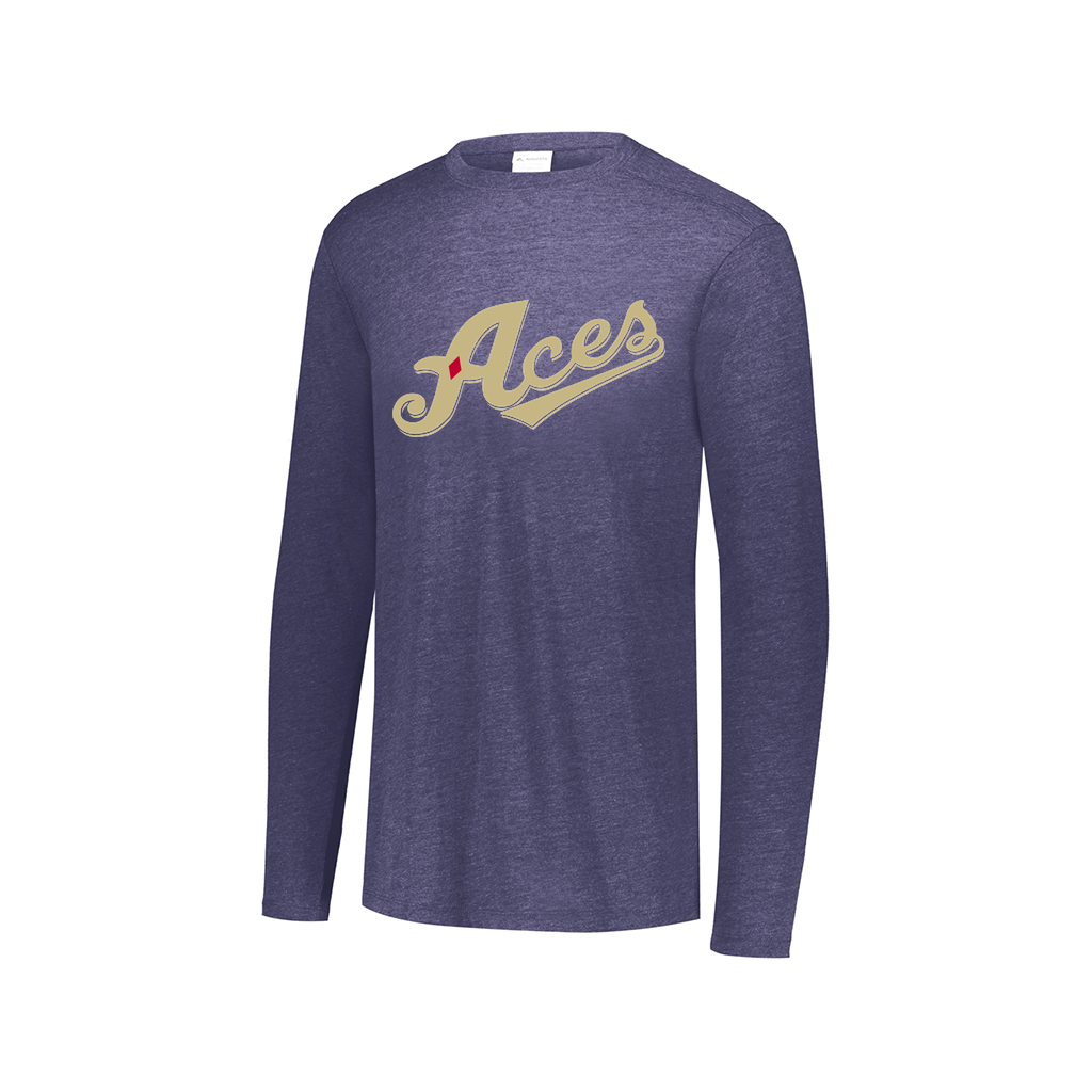 Decker Men's Tri-Blend T-Shirt - Long Sleeve