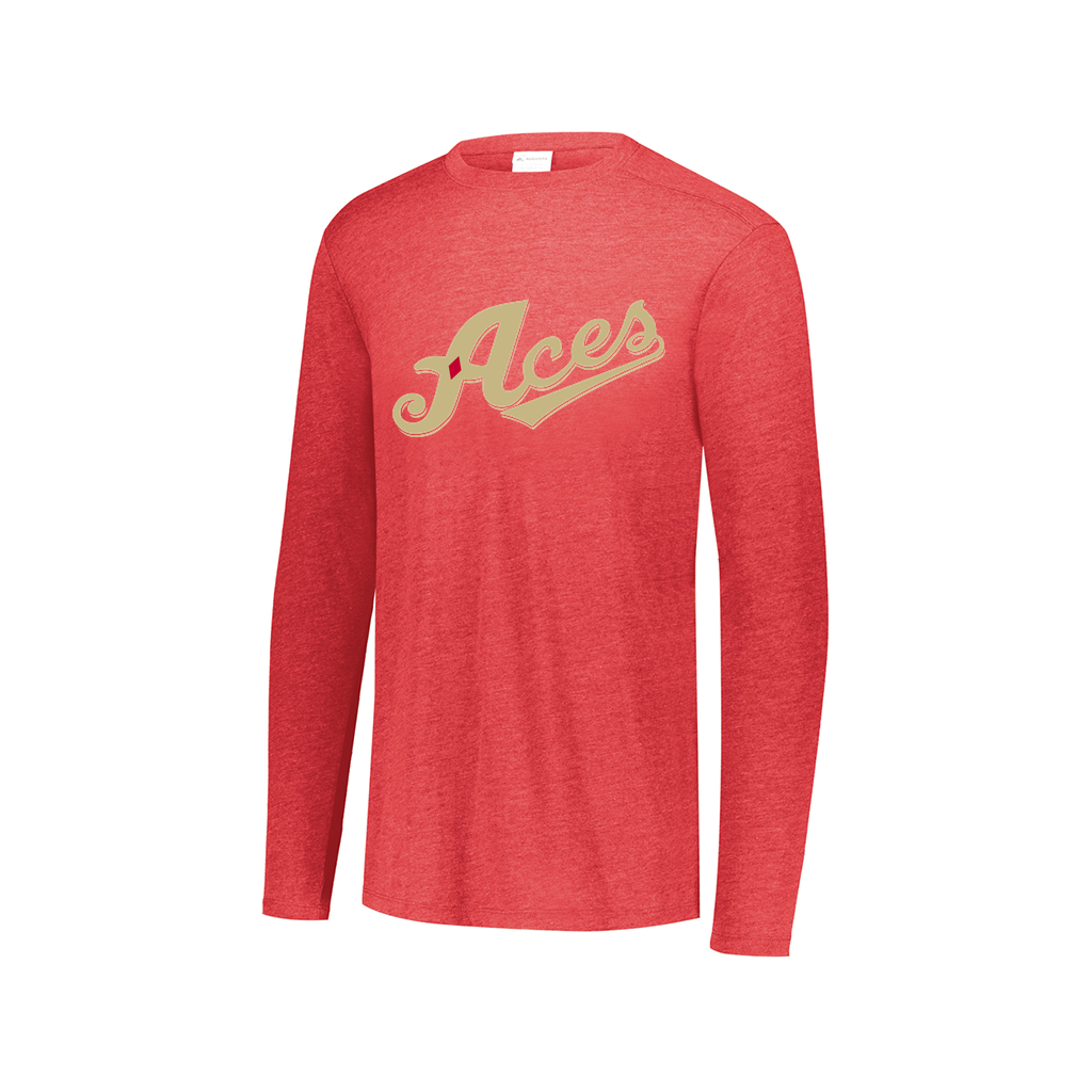 Decker Men's Tri-Blend T-Shirt - Long Sleeve