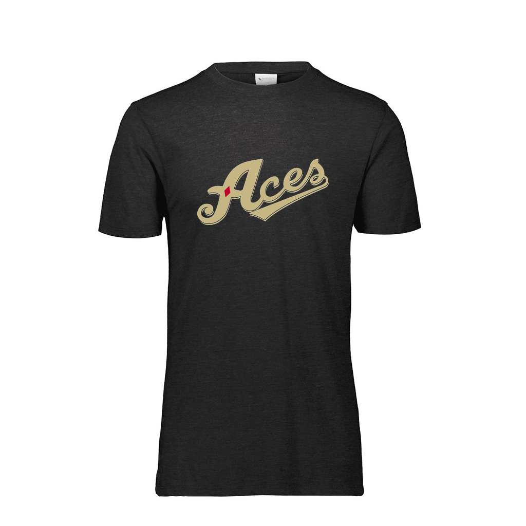 [FTSCUBBK-AS-LOGO1] Decker Adult Tri-Blend T-Shirt - Short Sleeve (Black, Adult S, Logo 1)
