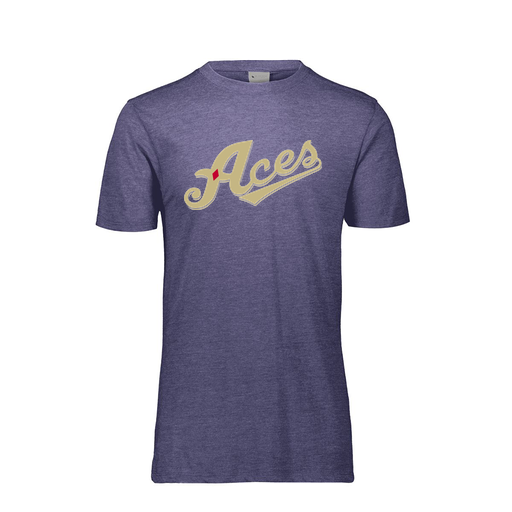 [FTSCUBRY-AS-LOGO1] Decker Men's Tri-Blend T-Shirt - Short Sleeve (Adult S, Royal, Logo 1)