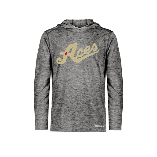 [FOLHCGBK-AS-LOGO1] Decker Men's Charge Hoodie (Adult S, Black, Logo 1)